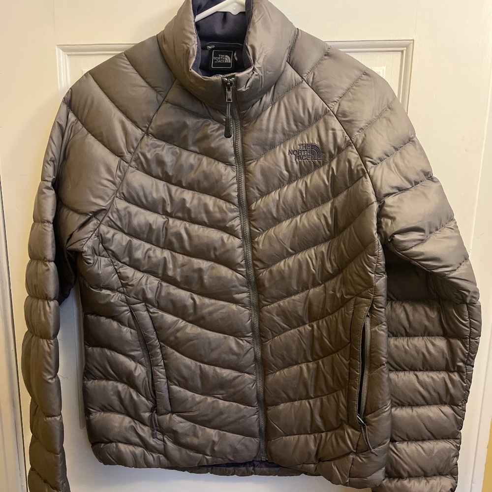 The North Face light gray jacket